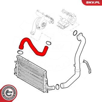 Gaine de suralimentation ESEN SKV [43SKV187]