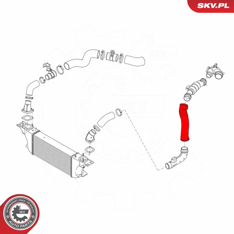 Gaine de suralimentation ESEN SKV 43SKV475 - Visuel 2