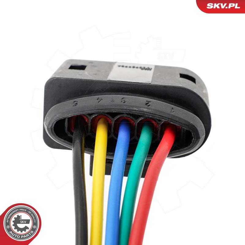 Kit réparation de câble, débitmètre de masse d'air ESEN SKV 53SKV171 - Visuel 1