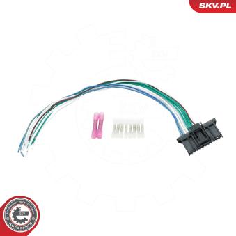 Kit de montage, kit de câbles ESEN SKV 53SKV126 pour FIAT 500X 1.9 DCI - 110cv