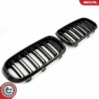Grille de radiateur ESEN SKV 66SKV296 pour BMW X5 xDrive 25 d - 231cv Grille de radiateur ESEN SKV 66SKV296 pour BMW X5 xDrive 25 d - 231cv