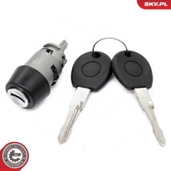Cylindre de fermeture, serrure de contact d'allumage ESEN SKV 65SKV504 pour VOLKSWAGEN TRANSPORTER - COMBI 1.8 - 67cv