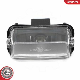 Feu éclaireur de plaque ESEN SKV 72SKV001 pour CITROEN BERLINGO 1.6 HDI - 109cv