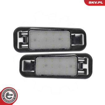 Feu éclaireur de plaque ESEN SKV 72SKV589 pour AUDI A6 1.5 CRDi - 110cv Feu éclaireur de plaque ESEN SKV 72SKV589 pour AUDI A6 1.5 CRDi - 110cv