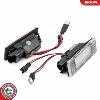 Feu éclaireur de plaque ESEN SKV 72SKV530 pour CITROEN DS5 1.6 BlueHDi 120 - 120cv