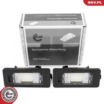 Feu éclaireur de plaque ESEN SKV 72SKV531 pour BMW Série 5 530 d - 184cv