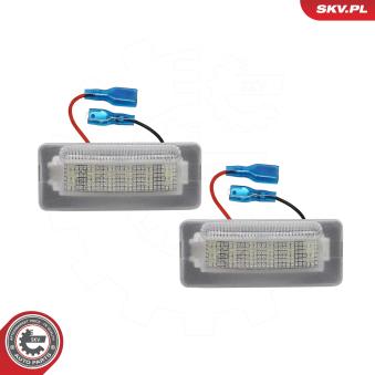 Feu éclaireur de plaque ESEN SKV 72SKV555 pour MERCEDES-BENZ SPRINTER 413 CDI - 129cv