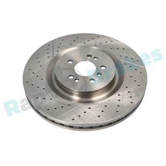 Jeu de 2 disques de frein avant RAP BRAKES R-D1032 pour MERCEDES-BENZ GLE AMG 63 S 4-matic - 585cv