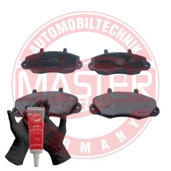 Jeu de 4 plaquettes de frein avant MASTER-SPORT GERMANY OEM 6197738 Jeu de 4 plaquettes de frein avant MASTER-SPORT GERMANY OEM 6197738