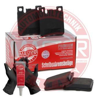 Jeu de 4 plaquettes de frein arrière MASTER-SPORT GERMANY OEM 0044201620 Jeu de 4 plaquettes de frein arrière MASTER-SPORT GERMANY OEM 0044201620