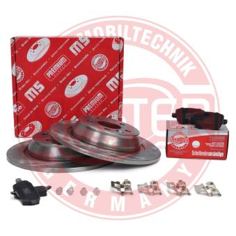 Kit de disques et plaquettes arrière MASTER-SPORT GERMANY OEM 6G912A315BA