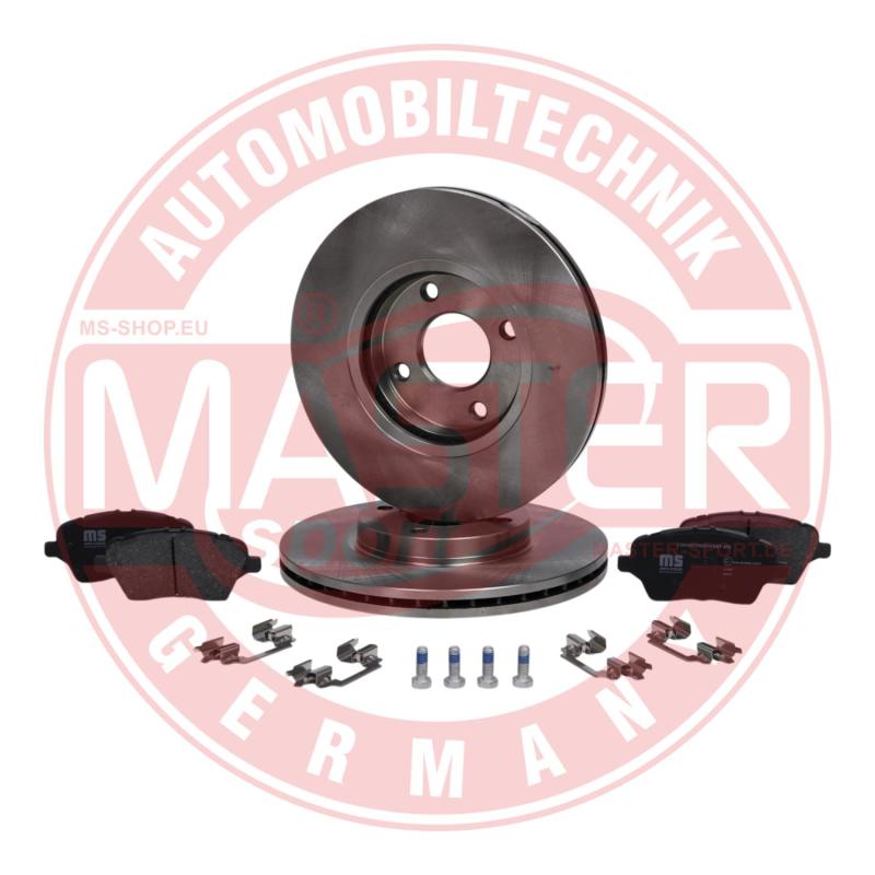 Kit de disques et plaquettes avant MASTER-SPORT GERMANY 202301220 - Visuel 2