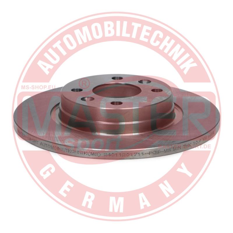 Jeu de 2 disques de frein arrière MASTER-SPORT GERMANY 24011201711-PCS-MS - Visuel 2