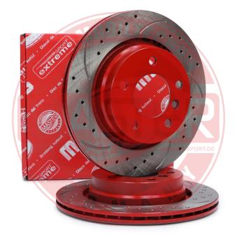 Jeu de 2 disques de frein arrière MASTER-SPORT GERMANY OEM 34211165563 Jeu de 2 disques de frein arrière MASTER-SPORT GERMANY OEM 34211165563