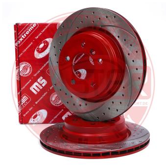 Jeu de 2 disques de frein arrière MASTER-SPORT GERMANY OEM 34216855004 Jeu de 2 disques de frein arrière MASTER-SPORT GERMANY OEM 34216855004