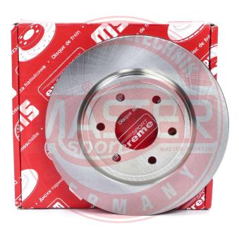 Jeu de 2 disques de frein arrière MASTER-SPORT GERMANY [24012802411-PCS-MS]