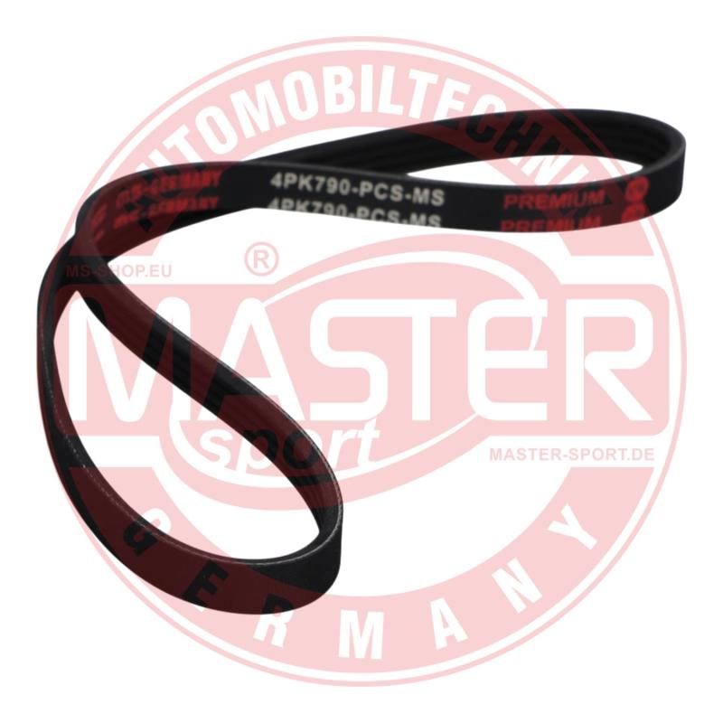 Courroie trapézoïdale à nervures MASTER-SPORT GERMANY 4PK790-PCS-MS - Visuel 1
