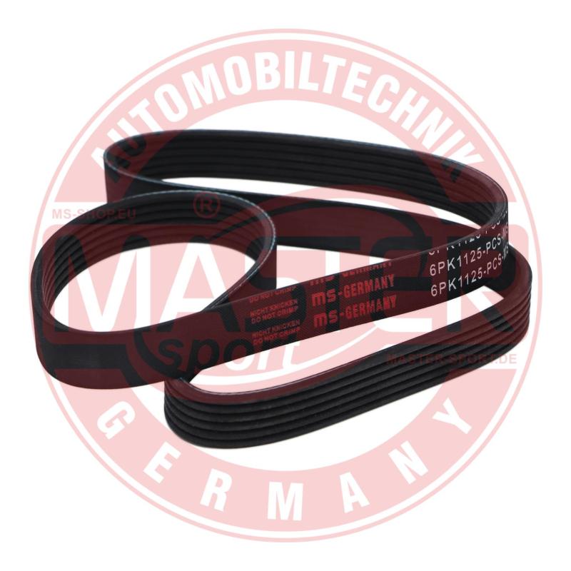 Courroie trapézoïdale à nervures MASTER-SPORT GERMANY 6PK1125-PCS-MS - Visuel 2