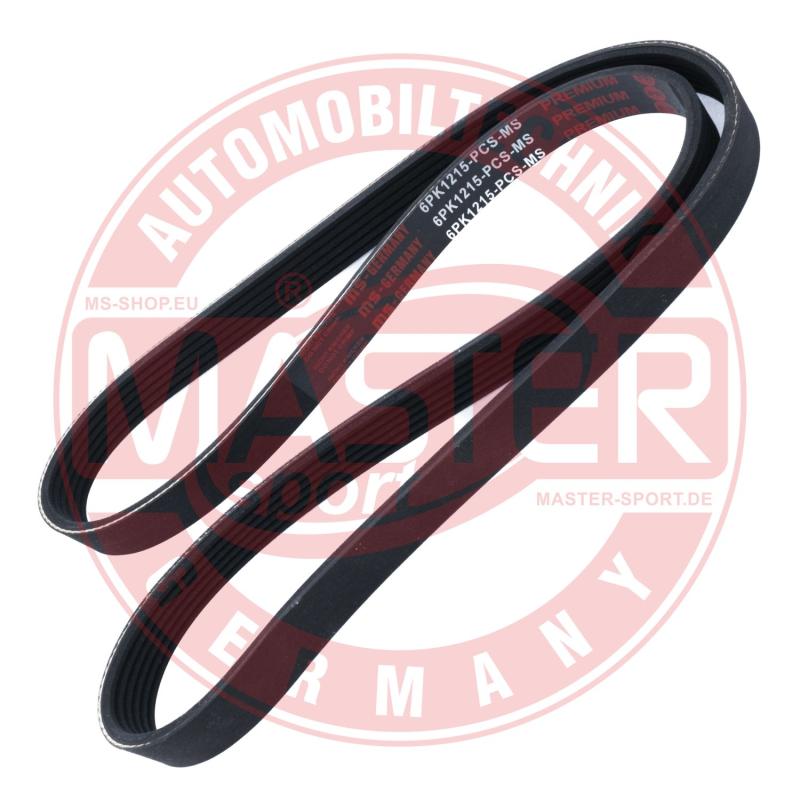 Courroie trapézoïdale à nervures MASTER-SPORT GERMANY 6PK1215-PCS-MS - Visuel 1