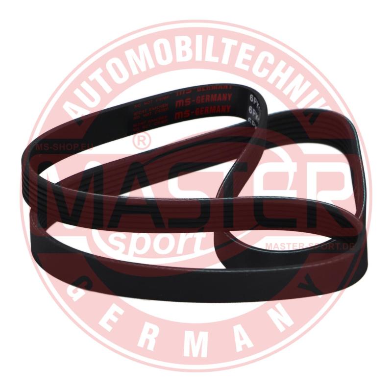 Courroie trapézoïdale à nervures MASTER-SPORT GERMANY 6PK1215-PCS-MS - Visuel 2