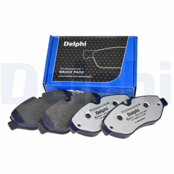 Kit de plaquettes de frein, disque de frein de stationnement DELPHI LP1982LC pour SKODA KODIAQ 211 CDI RWD - 114cv