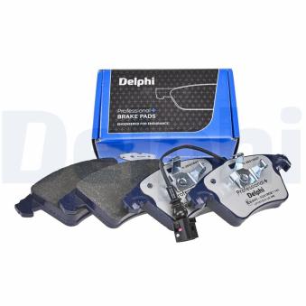 Jeu de 4 plaquettes de frein avant DELPHI OEM 7H0698151D Jeu de 4 plaquettes de frein avant DELPHI OEM 7H0698151D
