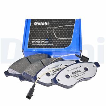 Jeu de 4 plaquettes de frein avant DELPHI OEM 1647863880 Jeu de 4 plaquettes de frein avant DELPHI OEM 1647863880