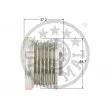 OPTIMAL F5-1172 - Poulie roue libre, alternateur