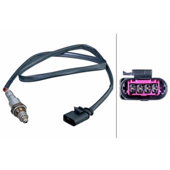 Sonde lambda HELLA 6PA 358 244-181 pour VOLKSWAGEN CADDY 1.2 TSI - 84cv