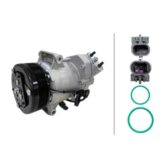 Compresseur, climatisation HELLA OEM 13346495