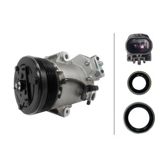 Compresseur, climatisation HELLA 8FK 366 202-271 pour OPEL MERIVA 1.7 CDTi - 110cv Compresseur, climatisation HELLA 8FK 366 202-271 pour OPEL MERIVA 1.7 CDTi - 110cv