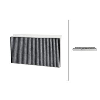 Filtre, air de l'habitacle HELLA 8ZC 366 121-621 pour BMW Série 5 525 d - 197cv