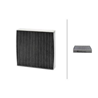 Filtre, air de l'habitacle HELLA OEM T2H54544