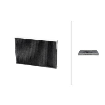 Filtre, air de l'habitacle HELLA 8ZC 366 124-191 pour AUDI 100 2.8 E quattro - 174cv Filtre, air de l'habitacle HELLA 8ZC 366 124-191 pour AUDI 100 2.8 E quattro - 174cv
