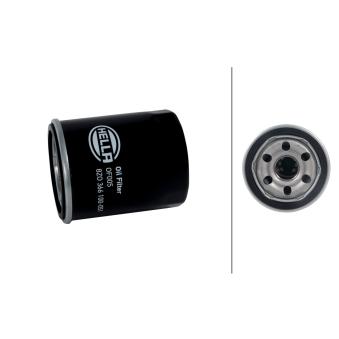 Filtre à huile HELLA 8ZO 366 100-051 pour HONDA CIVIC 1.6 i 16V - 109cv