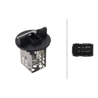 Résistance, pulseur d'air habitacle HELLA OEM 6445XE Résistance, pulseur d'air habitacle HELLA OEM 6445XE