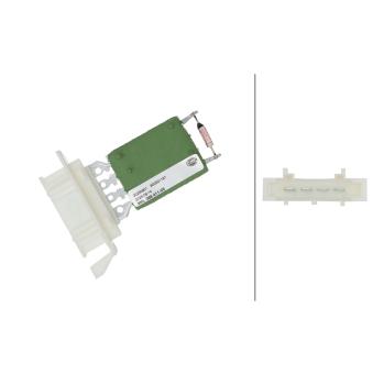 Résistance, pulseur d'air habitacle HELLA OEM 1k092963a Résistance, pulseur d'air habitacle HELLA OEM 1k092963a