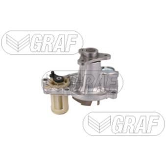 Pompe à eau, refroidissement du moteur GRAF PA1501 pour BMW X3 sDrive 18 d - 150cv