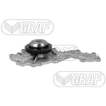Pompe à eau, refroidissement du moteur GRAF PA1453 pour RENAULT ESPACE 3.0 DCI - 181cv