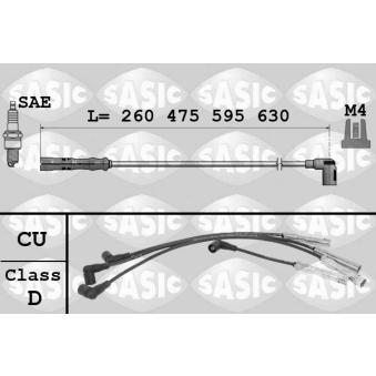 Kit de câbles d'allumage SASIC OEM 06A905409L