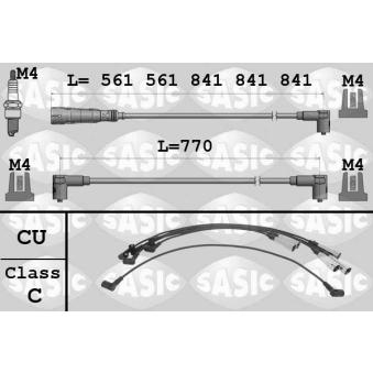 Kit de câbles d'allumage SASIC [9286075]