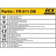 ECS FR-011-DB - Kit électrique, dispositif d'attelage