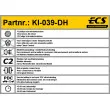 ECS KI-039-DH - Kit électrique, dispositif d'attelage