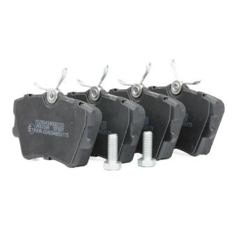 Jeu de 4 plaquettes de frein arrière RIDEX OEM 701698451 Jeu de 4 plaquettes de frein arrière RIDEX OEM 701698451