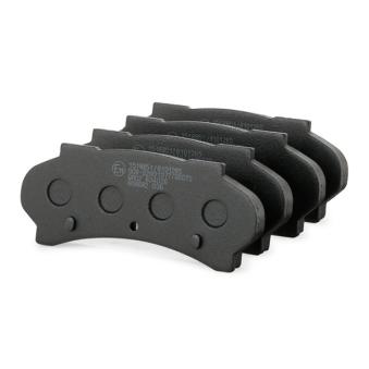 Jeu de 4 plaquettes de frein avant RIDEX OEM 425012 Jeu de 4 plaquettes de frein avant RIDEX OEM 425012