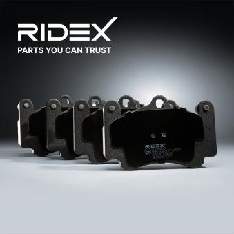 Jeu de 4 plaquettes de frein avant RIDEX OEM 34116781873 Jeu de 4 plaquettes de frein avant RIDEX OEM 34116781873