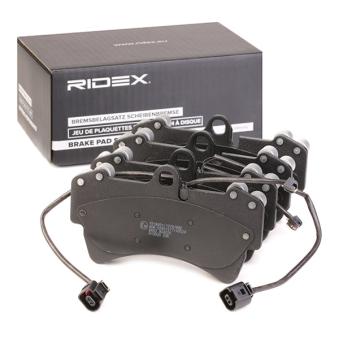 Jeu de 4 plaquettes de frein avant RIDEX OEM 95535193914 Jeu de 4 plaquettes de frein avant RIDEX OEM 95535193914