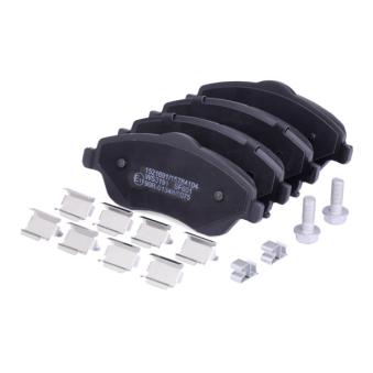 Jeu de 4 plaquettes de frein avant RIDEX OEM 1605316 Jeu de 4 plaquettes de frein avant RIDEX OEM 1605316