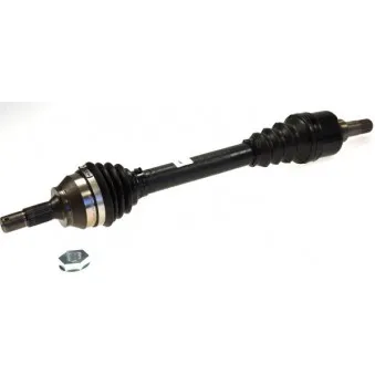 Arbre de transmission SPIDAN 21047 pour PEUGEOT 206 1.6 BiFuel - 109cv