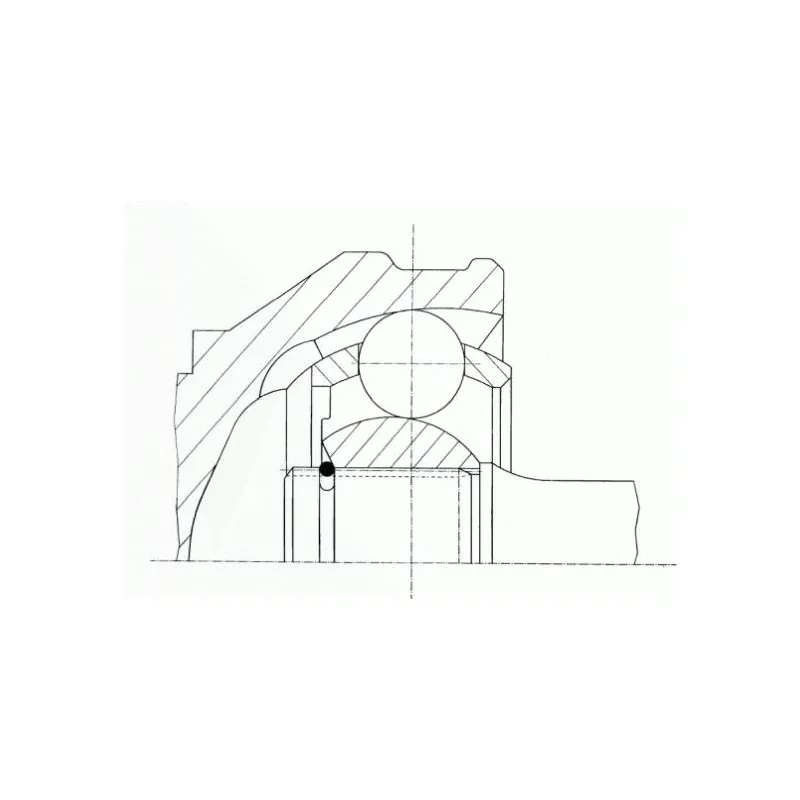 Joint, arbre de commande SPIDAN 21177 - Visuel 1